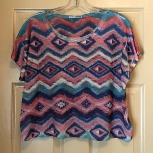 Multicolored graphic T-shirt
